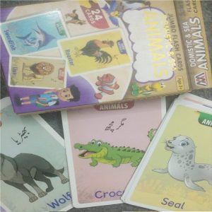 flash cards for kids animals cards