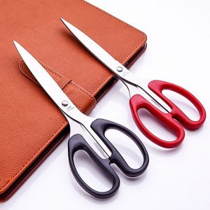 Stainless Steel Small Office Scissor's for paper cutting - Black